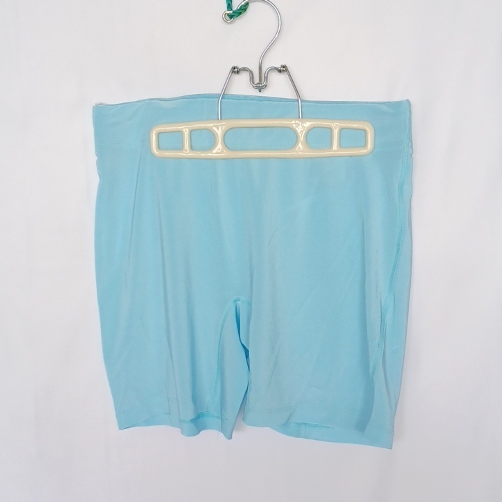 Jamie Sadock Robin's Egg Blue biking shorts size S